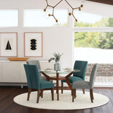  Coaster Furniture Cantley 106379 pholstered Dining Side Chair - Grey IMAGE 9