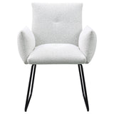  Coaster Furniture Ackland 108492 pholstered Dining Side Chair - Light Grey IMAGE 3