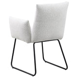  Coaster Furniture Ackland 108492 pholstered Dining Side Chair - Light Grey IMAGE 6