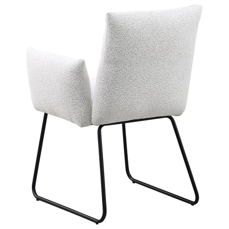  Coaster Furniture Ackland 108492 pholstered Dining Side Chair - Light Grey IMAGE 6