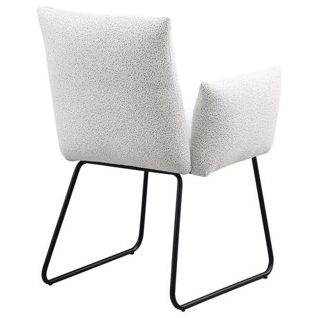  Coaster Furniture Ackland 108492 pholstered Dining Side Chair - Light Grey IMAGE 7