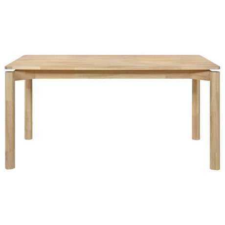  Coaster Furniture Parkridge 108551 59-inch Rectangular Dining Table - White Washed IMAGE 3