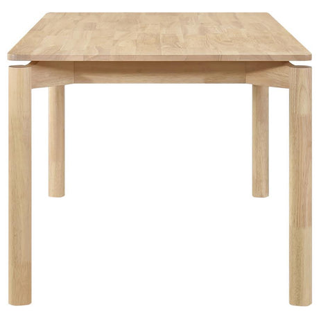  Coaster Furniture Parkridge 108551 59-inch Rectangular Dining Table - White Washed IMAGE 4