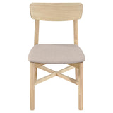  Coaster Furniture Parkridge 108552 Dining Side Chair - White Washed IMAGE 3