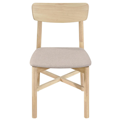  Coaster Furniture Parkridge 108552 Dining Side Chair - White Washed IMAGE 3