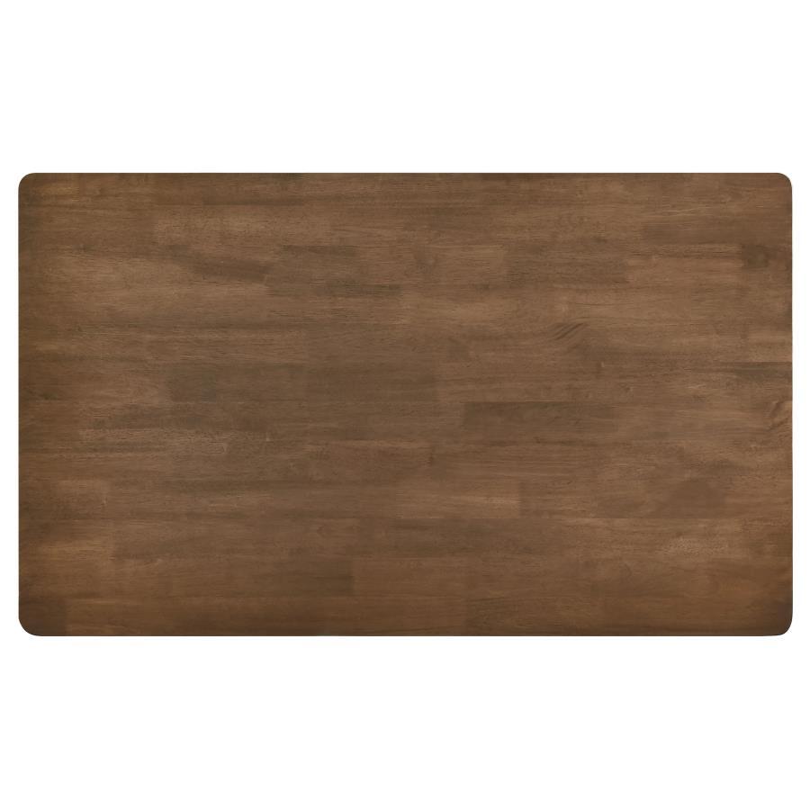  Coaster Furniture Parkridge 108561 59-inch Rectangular Dining Table - Natural Walnut IMAGE 5
