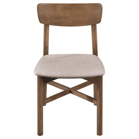  Coaster Furniture Parkridge 108562 Dining Side Chair - Natural Walnut IMAGE 3