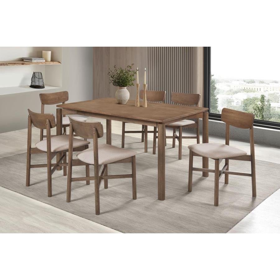  Coaster Furniture Parkridge 108562 Dining Side Chair - Natural Walnut IMAGE 9