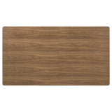  Coaster Furniture Crestmore 108571 71-inch Rectangular Wood Dining Table - Walnut IMAGE 5