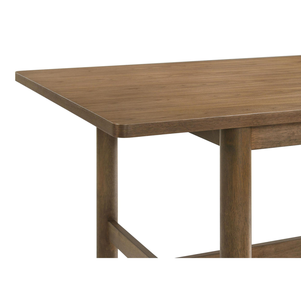  Coaster Furniture Crestmore 108571 71-inch Rectangular Wood Dining Table - Walnut IMAGE 7