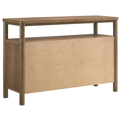  Coaster Furniture Crestmore 108575 52-inch Dining Cabinet Sideboard Buffet - Walnut IMAGE 6