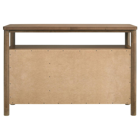  Coaster Furniture Crestmore 108575 52-inch Dining Cabinet Sideboard Buffet - Walnut IMAGE 7