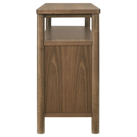  Coaster Furniture Crestmore 108575 52-inch Dining Cabinet Sideboard Buffet - Walnut IMAGE 8