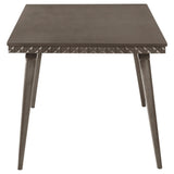  Coaster Furniture Onslow 108621 59-inch Rectangular Wood Dining Table - Dark Brown IMAGE 4