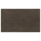  Coaster Furniture Onslow 108621 59-inch Rectangular Wood Dining Table - Dark Brown IMAGE 5