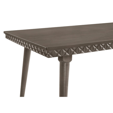  Coaster Furniture Onslow 108621 59-inch Rectangular Wood Dining Table - Dark Brown IMAGE 7