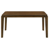  Coaster Furniture Almonte 108921 59-inch Rectangular Wood Dining Table - Dark Brown IMAGE 4
