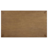  Coaster Furniture Bruner 109101 72-inch Rectangular Wood Dining Table - Natural Brown IMAGE 5