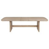  Coaster Furniture Kailani 109381 110-inch Rectangular Wood Dining Table - Beige Oak IMAGE 5