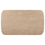  Coaster Furniture Kailani 109388 Cane Counter Height Storage Dining Table - Beige Oak IMAGE 11