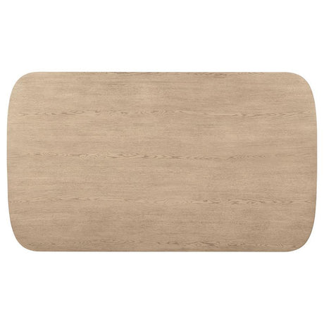  Coaster Furniture Kailani 109388 Cane Counter Height Storage Dining Table - Beige Oak IMAGE 11
