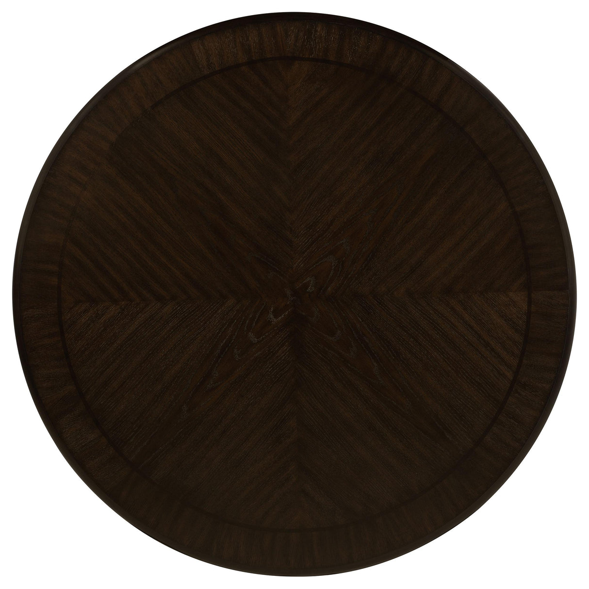  Coaster Furniture Twyla 115100 60-inch Round Dining Table with Drawer - Dark Cocoa IMAGE 5