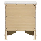  Coaster Furniture Louis Philippe 202442 2-Drawer Nightstand Bedside Table - White IMAGE 7