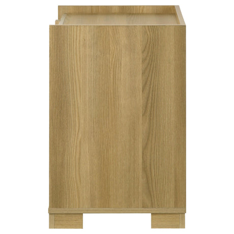  Coaster Furniture Hyland 215652 2-Drawer Nightstand Bedside Table - Natural IMAGE 5