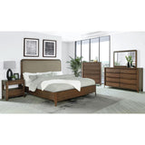  Coaster Furniture Maderia 223322 2-Drawer Nightstand Bedside Table - Walnut IMAGE 12