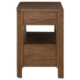  Coaster Furniture Maderia 223322 2-Drawer Nightstand Bedside Table - Walnut IMAGE 5