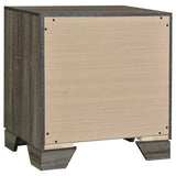  Coaster Furniture Wright 223342 2-Drawer Nightstand Bedside Table - Brown Oak IMAGE 6