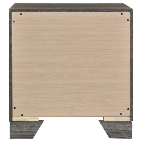  Coaster Furniture Wright 223342 2-Drawer Nightstand Bedside Table - Brown Oak IMAGE 7