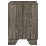  Coaster Furniture Wright 223342 2-Drawer Nightstand Bedside Table - Brown Oak IMAGE 9