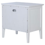  Coaster Furniture Bexhill 223472 1-Drawer Nightstand Bedside Table - White IMAGE 8
