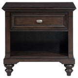  Coaster Furniture Andover 223632 1-Drawer Nightstand Bedside Table - Dark Oak IMAGE 3