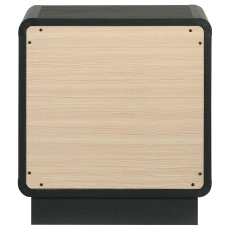  Coaster Furniture Cavelle 223662 2-Drawer Nightstand Bedside Table - Black IMAGE 7