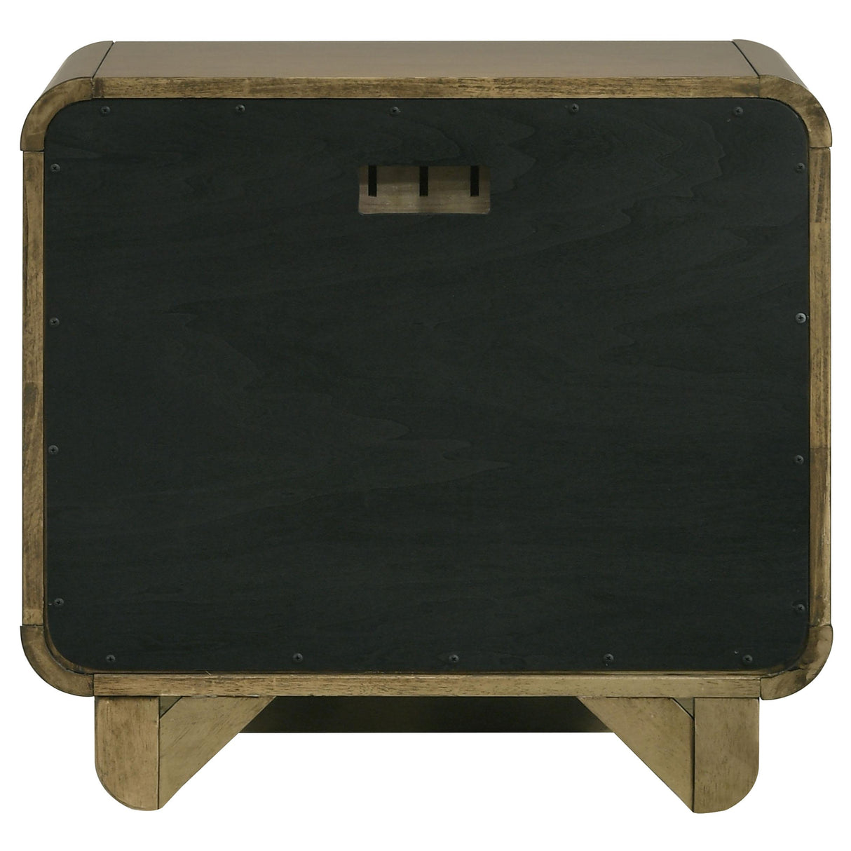  Coaster Furniture Amsbury 224272 2-Drawer Nightstand Bedside Table - Nutmeg IMAGE 7