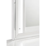  Coaster Furniture Marmore 224964 LED Dresser Mirror - White IMAGE 5