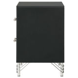  Coaster Furniture Lucia 224992 2-Drawer Nightstand Bedside Table - Black IMAGE 5