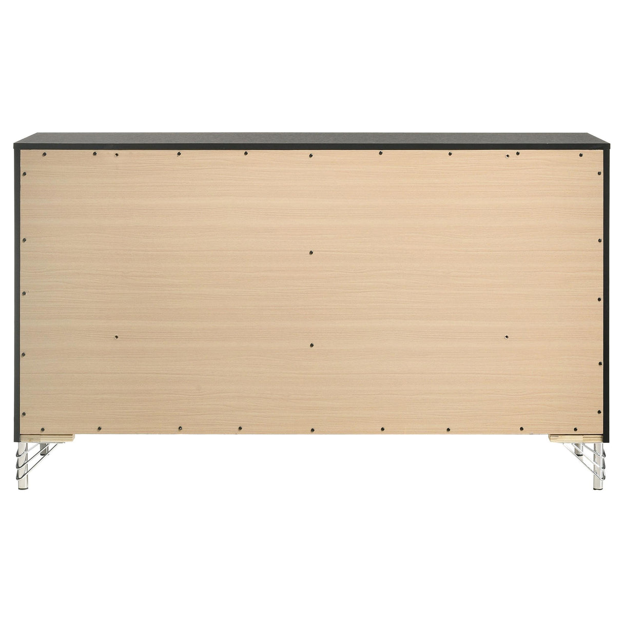  Coaster Furniture Lucia 224993 6-Drawer Dresser Cabinet - Black IMAGE 7