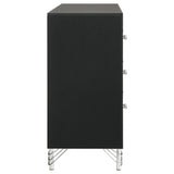  Coaster Furniture Lucia 224993 6-Drawer Dresser Cabinet - Black IMAGE 9