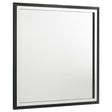  Coaster Furniture Lucia 224994 Dresser Mirror - Black IMAGE 1