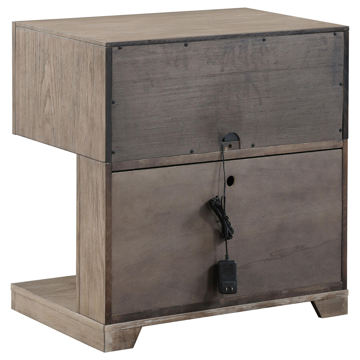  Coaster Furniture Kenora 224852 1-Drawer Nightstand Bedside Table - Barley Brown IMAGE 6