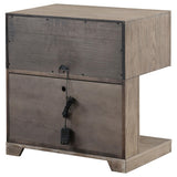  Coaster Furniture Kenora 224852 1-Drawer Nightstand Bedside Table - Barley Brown IMAGE 8