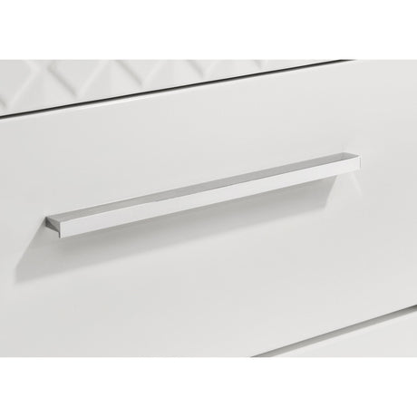  Coaster Furniture Ives 224942 2-Drawer Nightstand Bedside Table - White High Gloss IMAGE 12