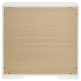  Coaster Furniture Ives 224942 2-Drawer Nightstand Bedside Table - White High Gloss IMAGE 7