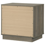  Coaster Furniture Fenwick 224982 2-Drawer Nightstand Bedside Table - Grey Oak IMAGE 8