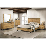  Coaster Furniture Kaywood 225002 2-Drawer Nightstand Bedside Table - Natural Pine IMAGE 8