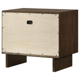 Coaster Furniture Glenwood 225012 2-Drawer Nightstand Bedside Table - Warm Brown IMAGE 8