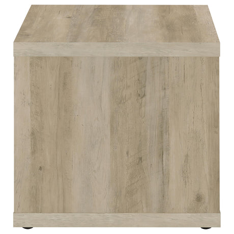  Coaster Furniture Frisco 710517 Square Engineered Wood Side End Table - Distressed Pine IMAGE 6